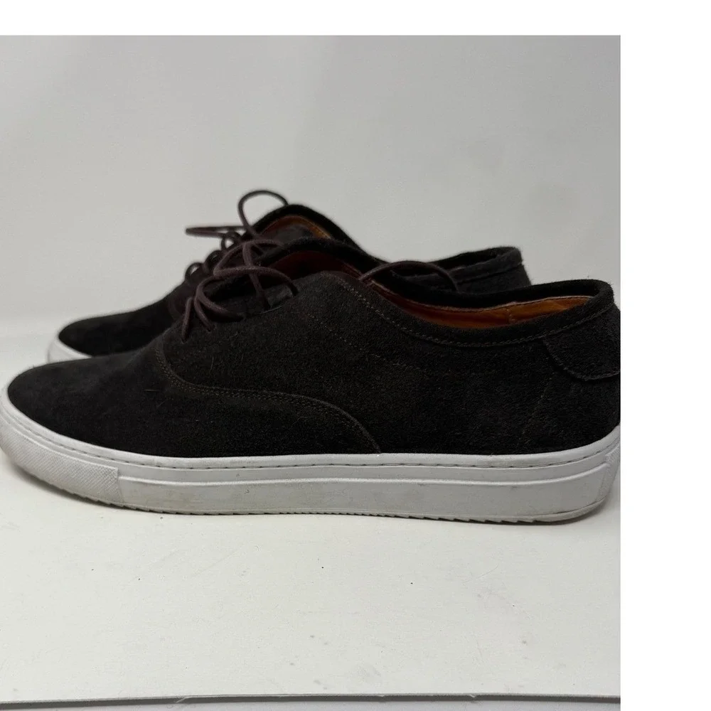 Beckett Simonon Conti Sneakers ‎ Men's Water-Repellent Suede Brown Sz 10